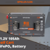 51.2V 105Ah LiFePO4 Lithium Golf Cart Battery