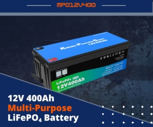 12V 400Ah LiFePO4 Multi-Purpose Lithium Battery
